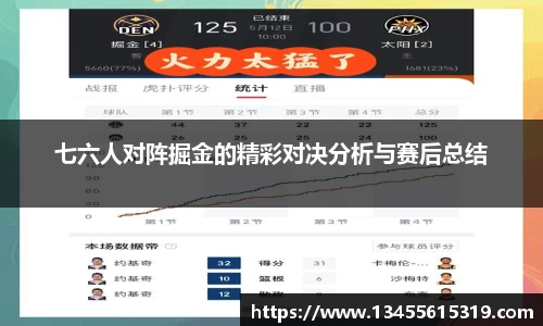 七六人对阵掘金的精彩对决分析与赛后总结